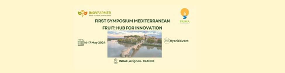 flyer du symposium Mediterranean fruit innovation