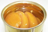 Abricots de la variété Goldrich en conserve (INRA, B Gouble)